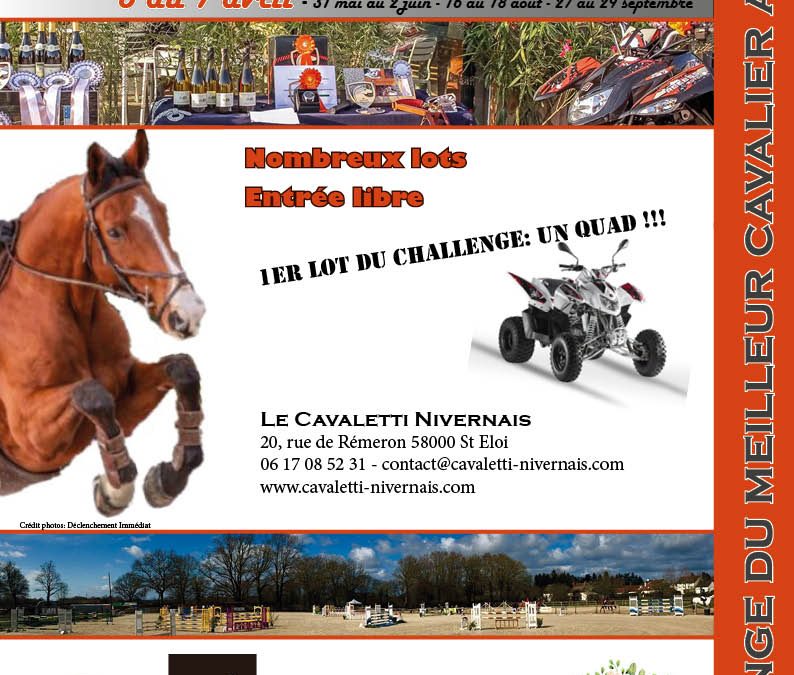 HORAIRES DE CSO AVRIL